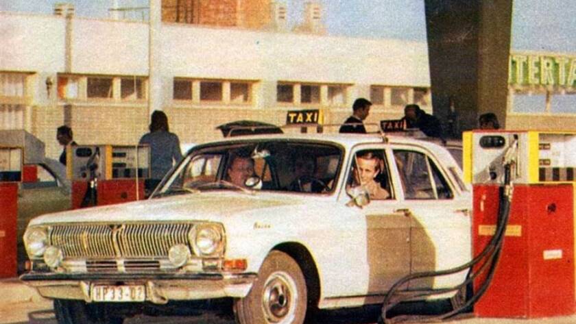 Volga M24 Taxi At Intertank Ddr 1973
